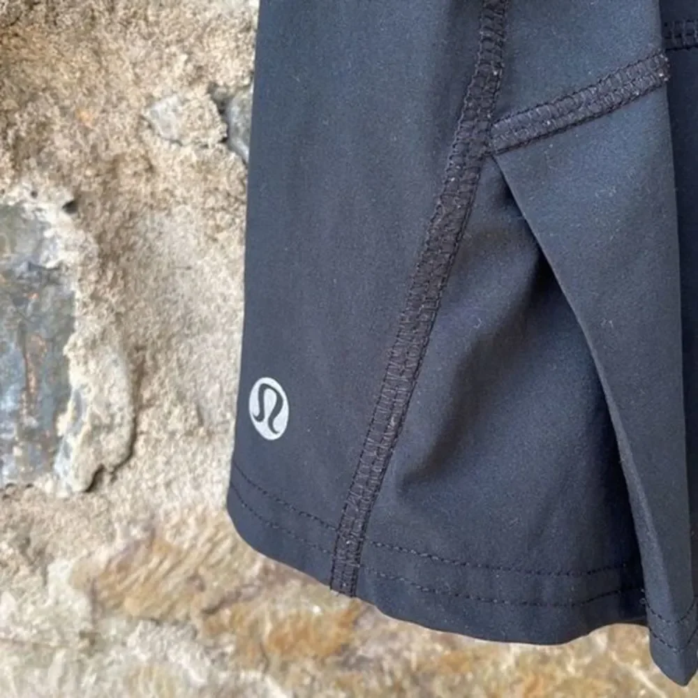 RARE Lululemon Speed Skirt Unicorn Tears/Black Size 4